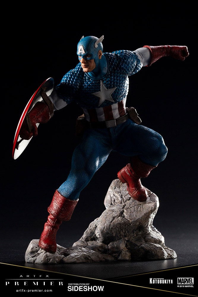 Marvel Premier Captain America ARTFX Statue from Kotobukiya Marvel Premier Captain America ARTFX Statue from Kotobukiya