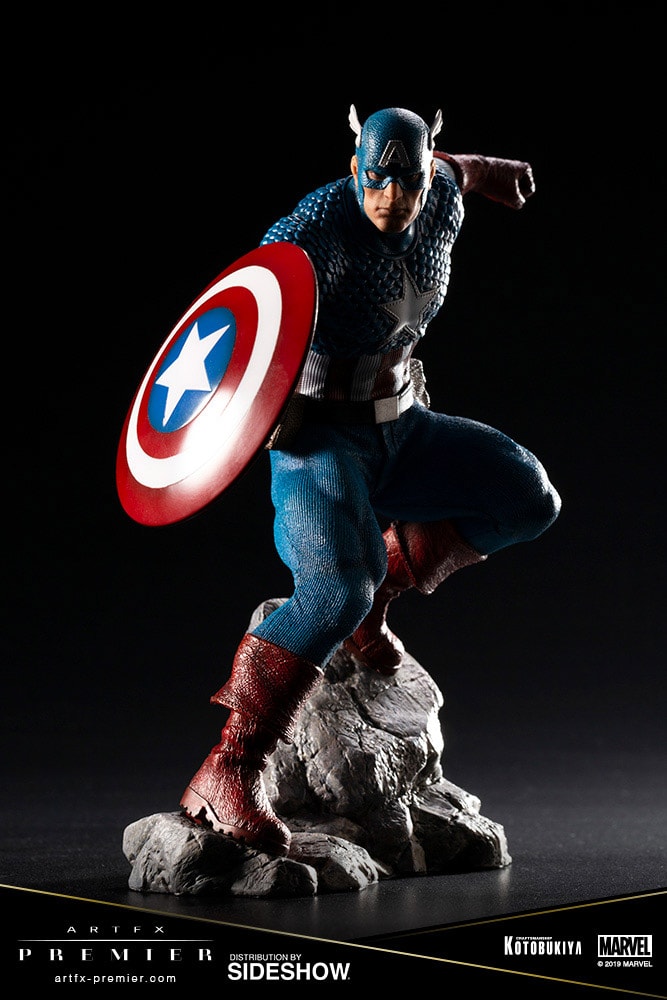 Marvel Premier Captain America ARTFX Statue from Kotobukiya