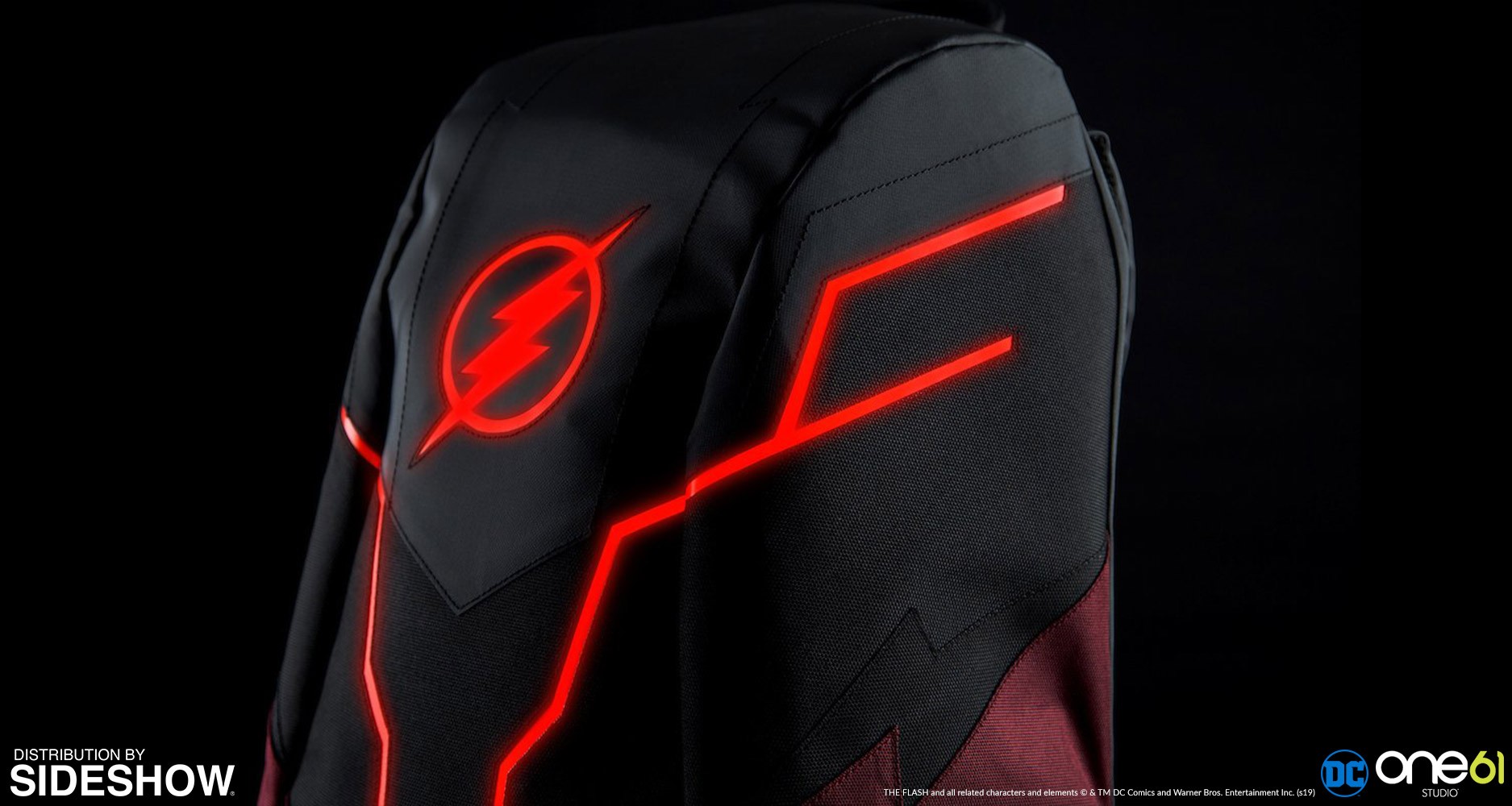 DC Comics The Flash Illuminated Powered Backpack Apparel  View 4