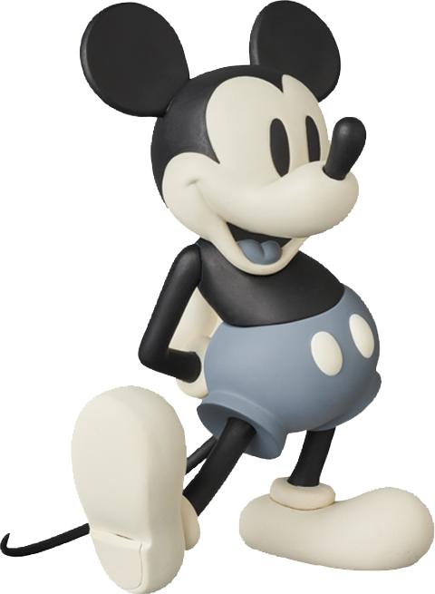 MEDICOM TOY - VCD THROW MICKEY NORMAL Ver.／B&W Ver.