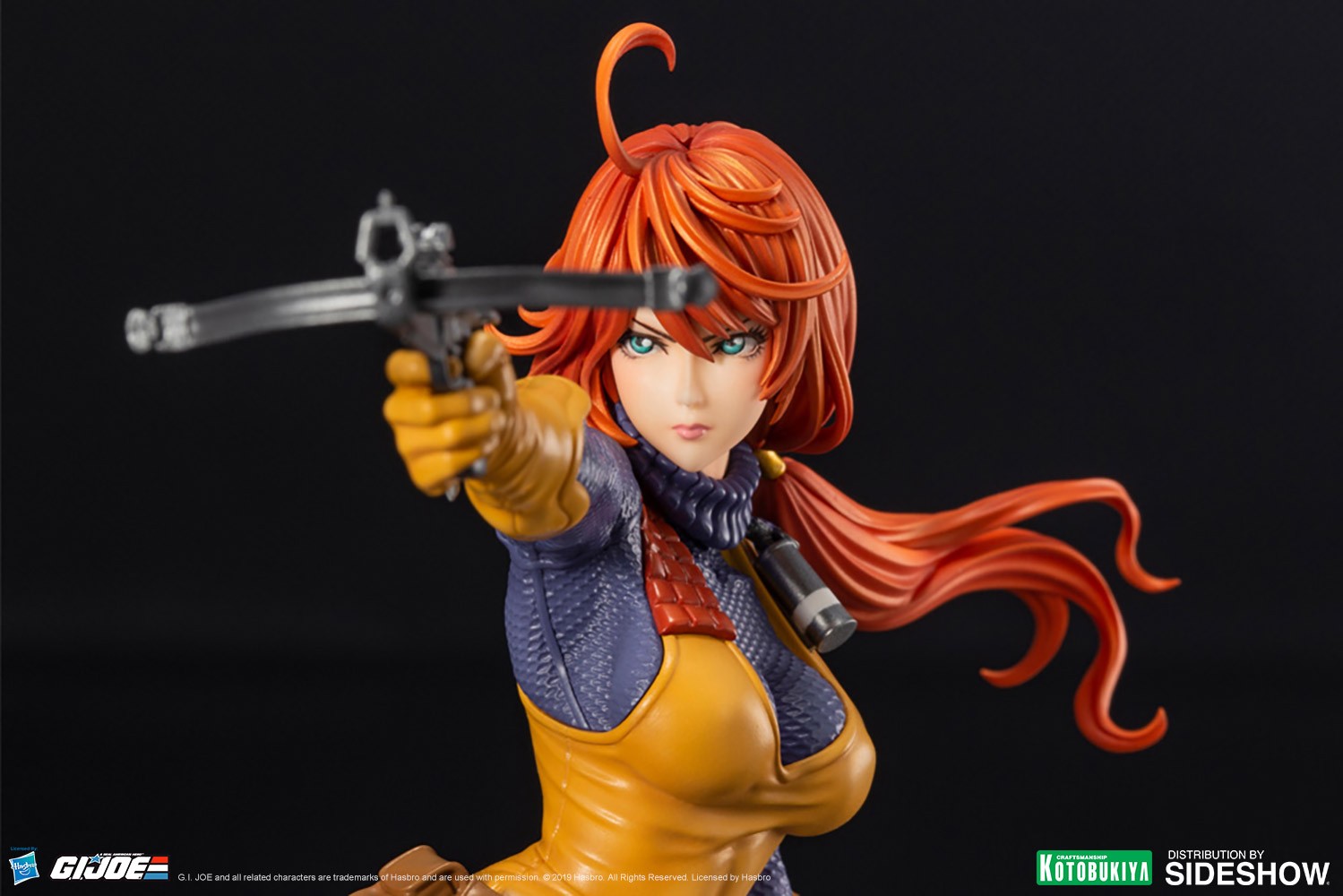 G.I. Joe Scarlett Statues  (Prototype Shown) View 7