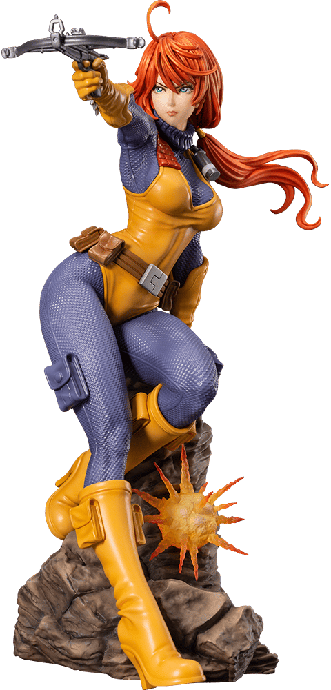 G.I. Joe Scarlett Statues  (Prototype Shown) View 13