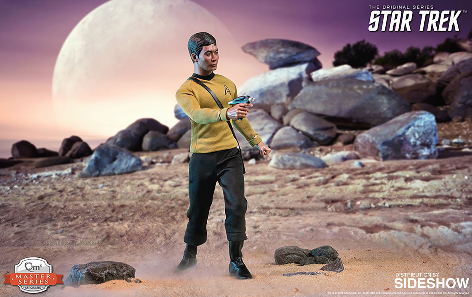 Star Trek Hikaru Sulu Sixth Scale Figure  (Prototype Shown) View 5
