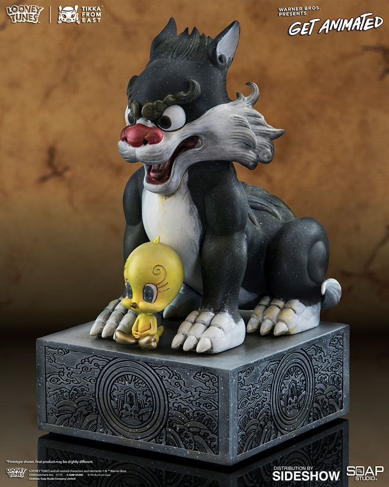 Soap Studio Sylvester and Tweety Statue by Tik Ka From East