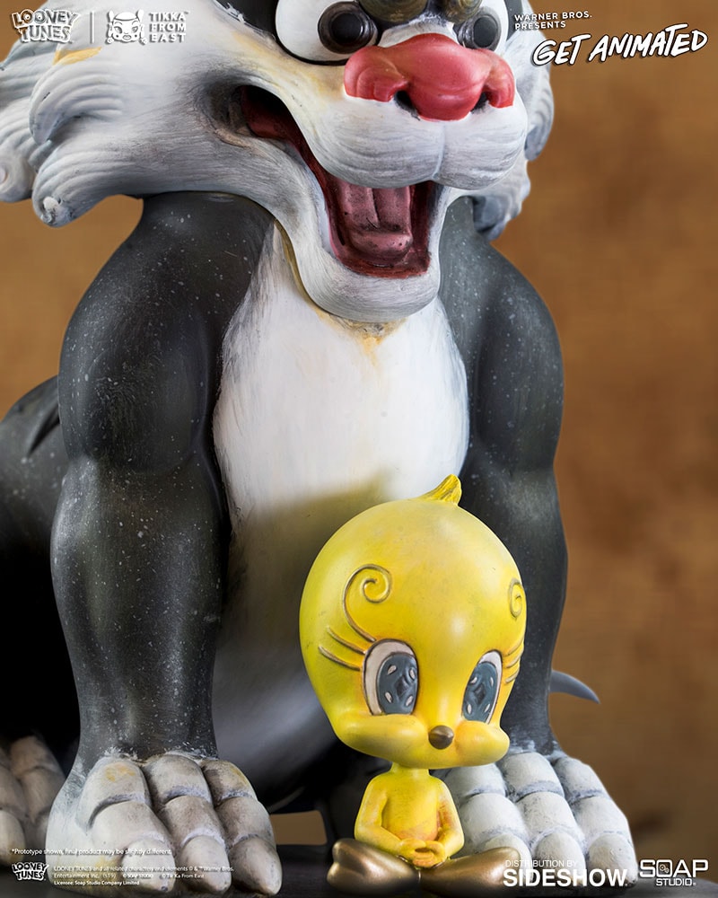Soap Studio Sylvester and Tweety Statue by Tik Ka From East