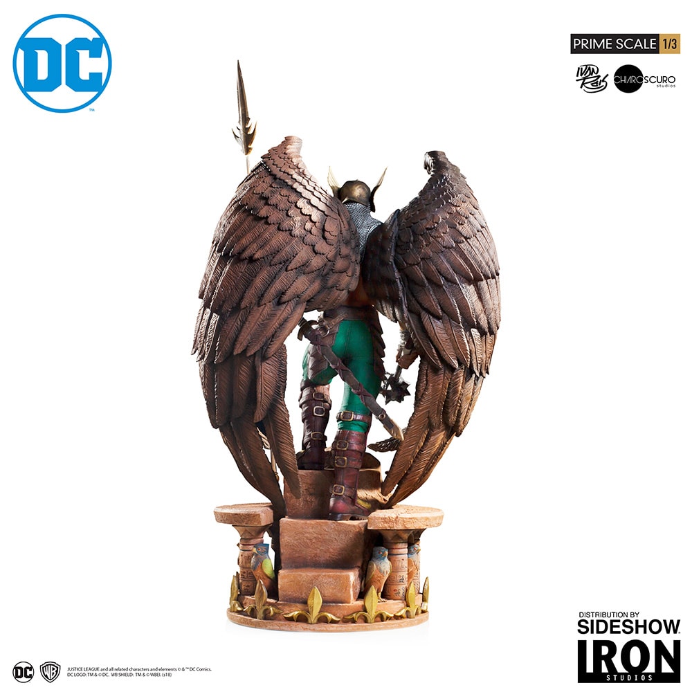 DC Comics Hawkman (Open & Closed Wings) Statues  (Prototype Shown) View 17