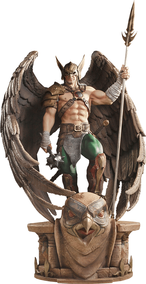 DC Comics Hawkman (Open & Closed Wings) Statues  (Prototype Shown) View 19