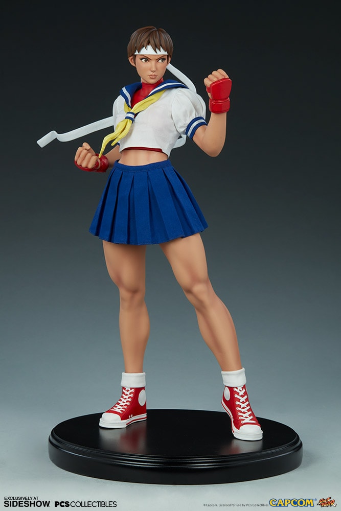 Street Fighter Sakura Classic Statue by Pop Culture Shock