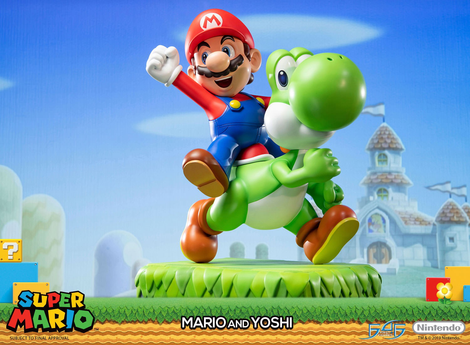 Nintendo Mario and Yoshi Statues  Collector Edition (Prototype Shown) View 3