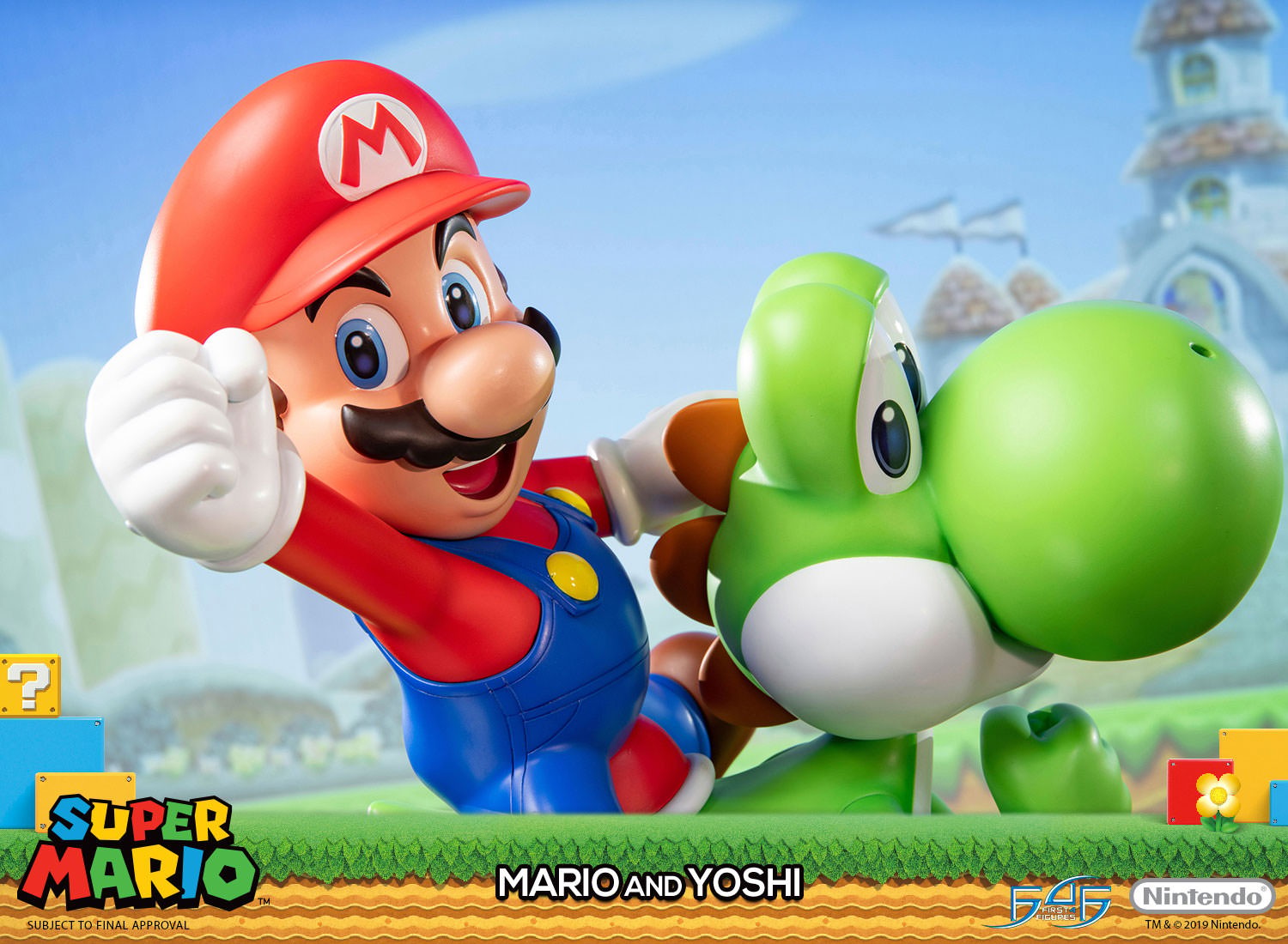 Nintendo Mario and Yoshi Statues  Collector Edition (Prototype Shown) View 7