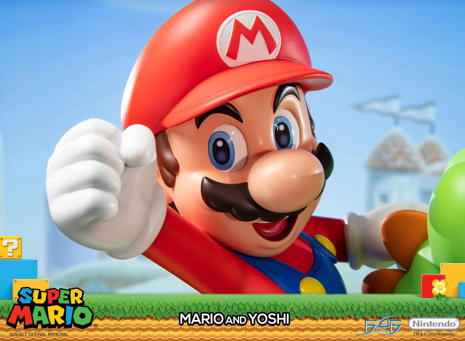 Nintendo Mario and Yoshi Statues  Collector Edition (Prototype Shown) View 8