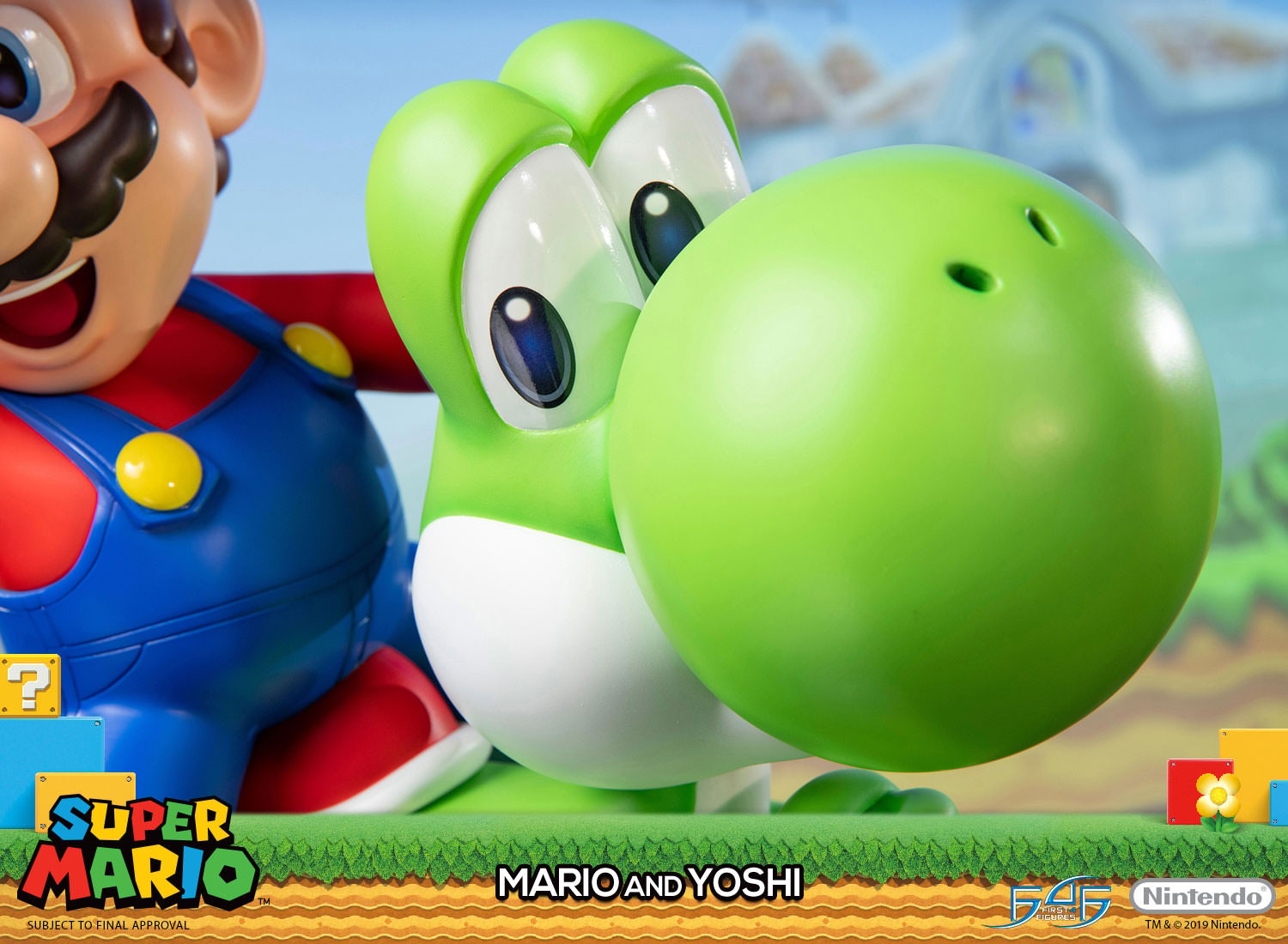 Nintendo Mario and Yoshi Statues  Collector Edition (Prototype Shown) View 12