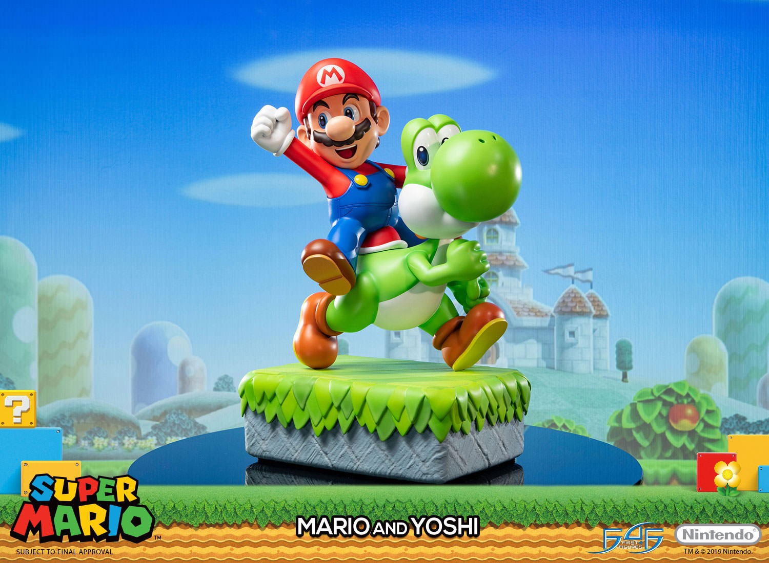 Nintendo Mario and Yoshi Statues  Collector Edition (Prototype Shown) View 13