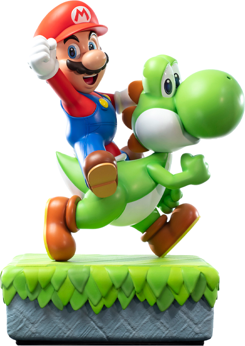 Nintendo Mario and Yoshi Statues  Collector Edition (Prototype Shown) View 17