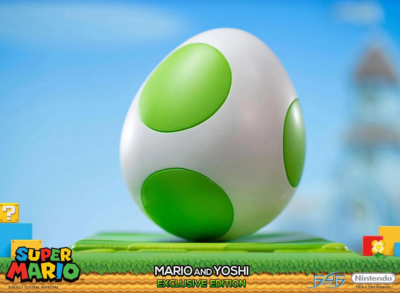 Nintendo Mario and Yoshi (Exclusive Edition) Statues  (Prototype Shown) View 3