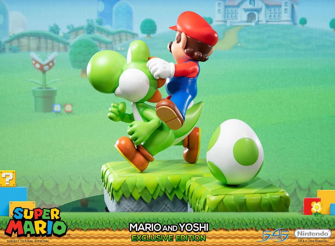 Nintendo Mario and Yoshi (Exclusive Edition) Statues  (Prototype Shown) View 10