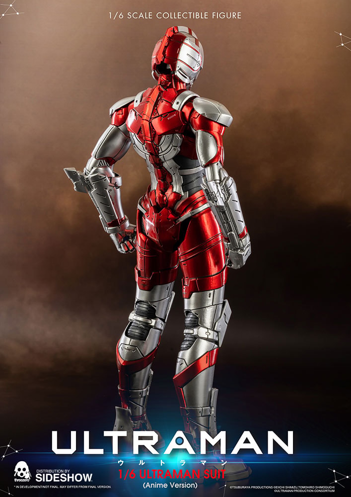 Ultraman Ultraman Suit (Anime Version) Sixth Scale Figure  (Prototype Shown) View 8