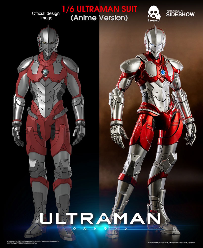 Ultraman Ultraman Suit (Anime Version) Sixth Scale Figure  (Prototype Shown) View 15