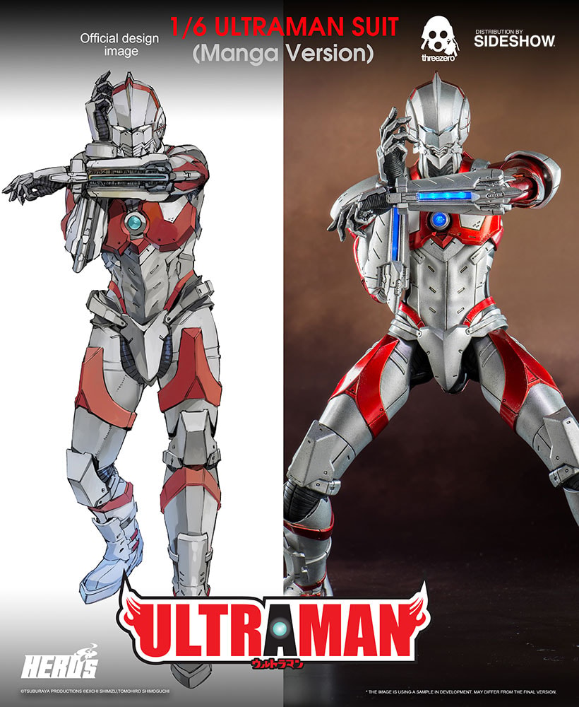 Ultraman Ultraman Suit (Anime Version) Sixth Scale Figure  (Prototype Shown) View 16