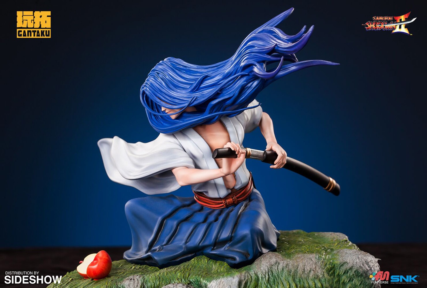 Samurai Shodown Ukyo Tachibana Statues  (Prototype Shown) View 1