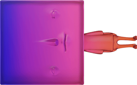 Sideways (Sunset Edition) Vinyl Resin Collectible by Yoskay