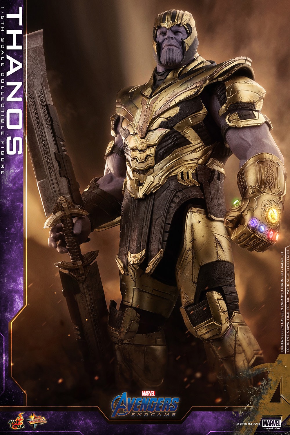Thanos sixth scale figure by hot toys sale