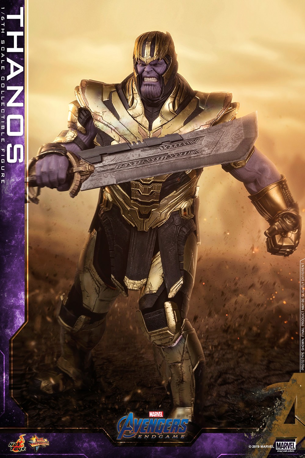 Thanos 1 6 Scale Figure by Hot Toys Sideshow Collectibles