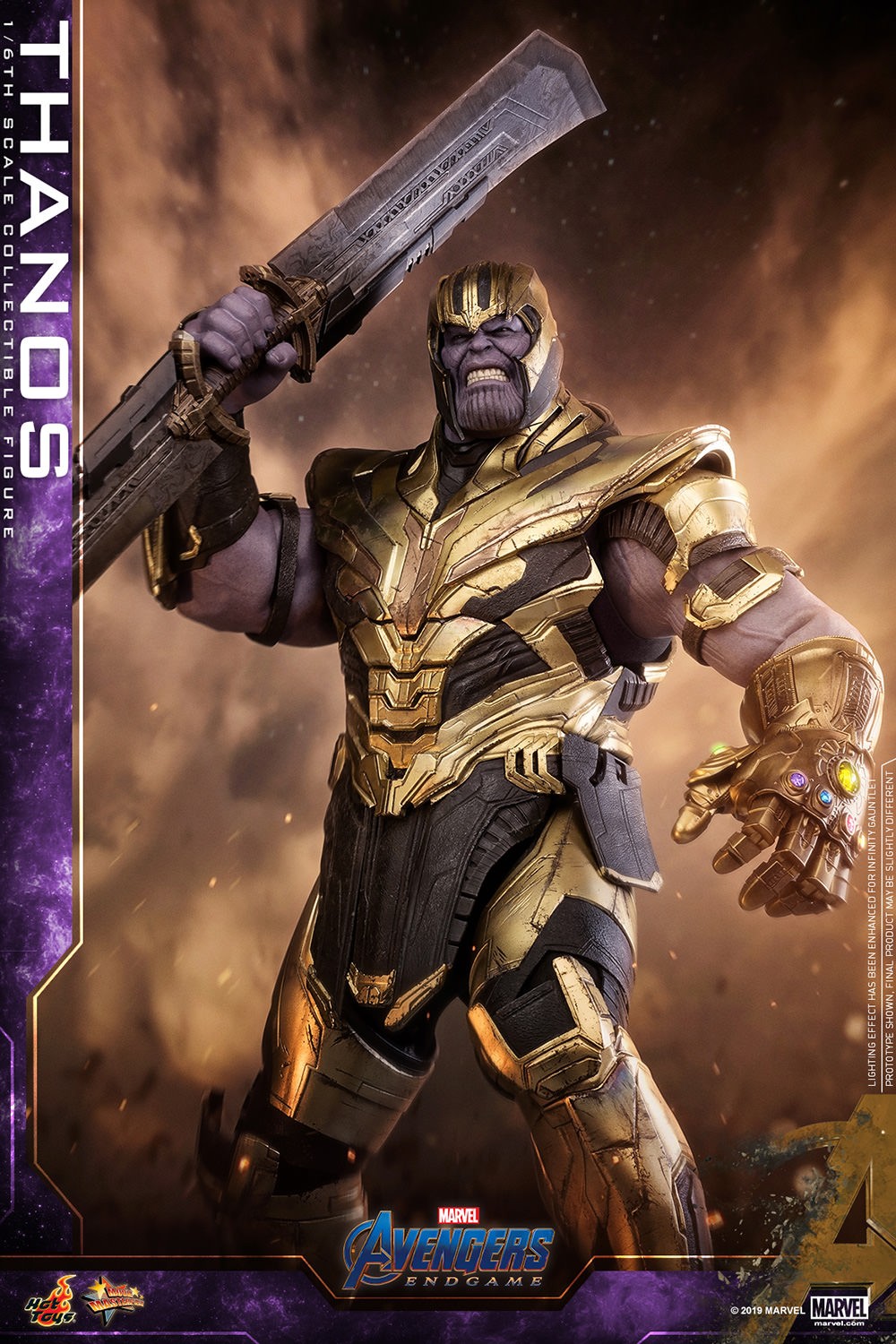 Thanos 1 6 Scale Figure by Hot Toys Sideshow Collectibles
