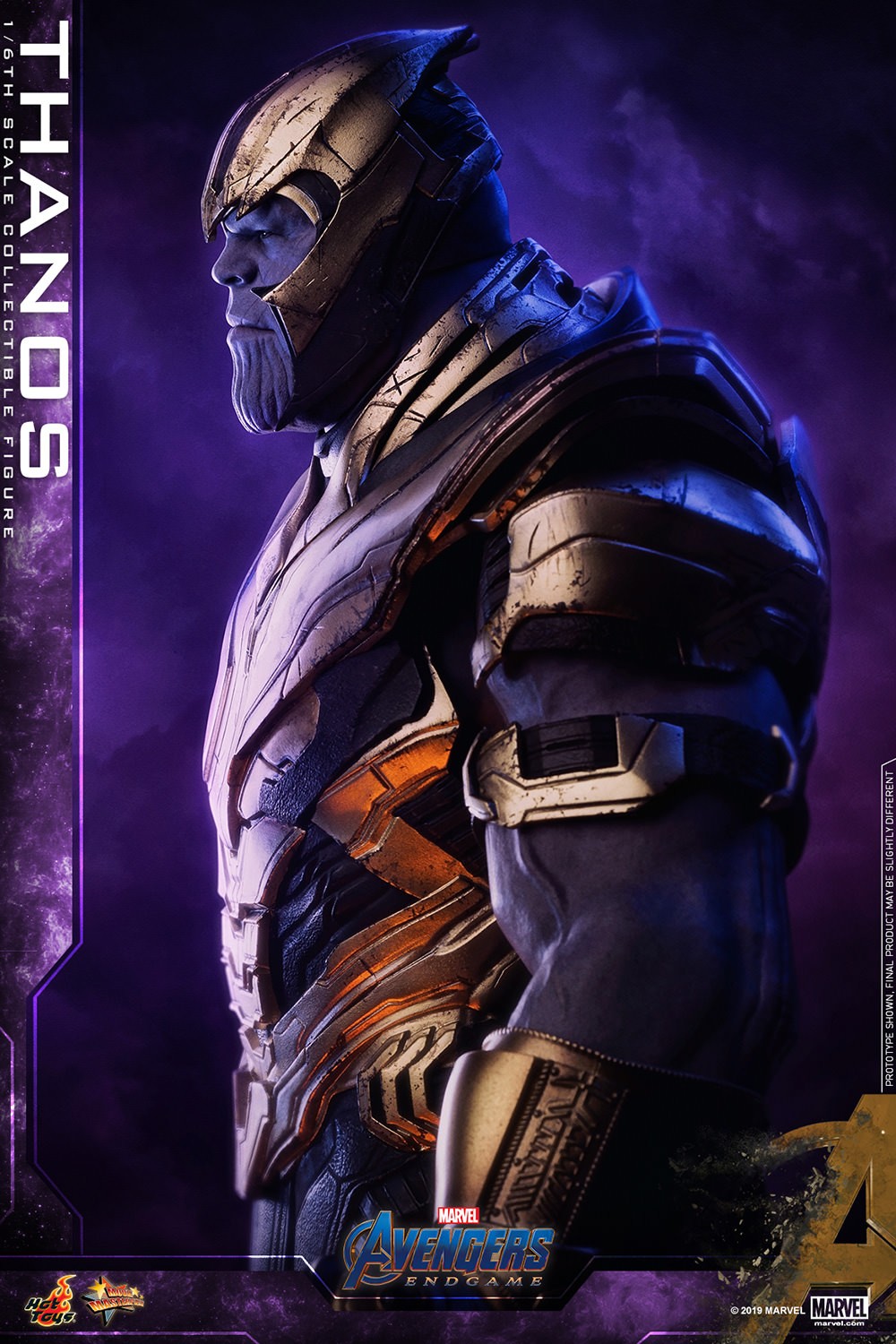Thanos 1 6 Scale Figure by Hot Toys Sideshow Collectibles