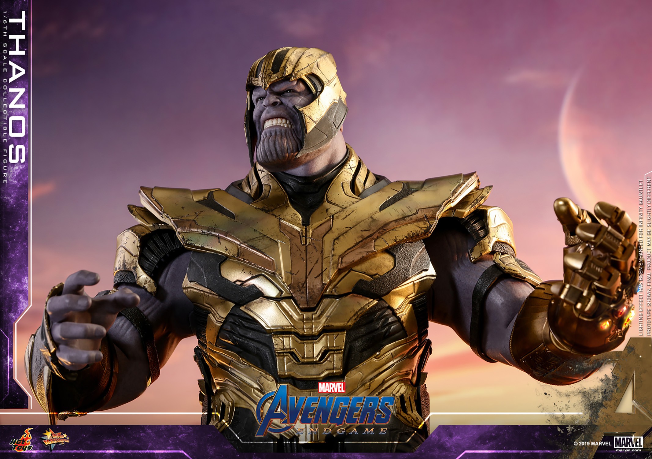Thanos 1 6 Scale Figure by Hot Toys Sideshow Collectibles