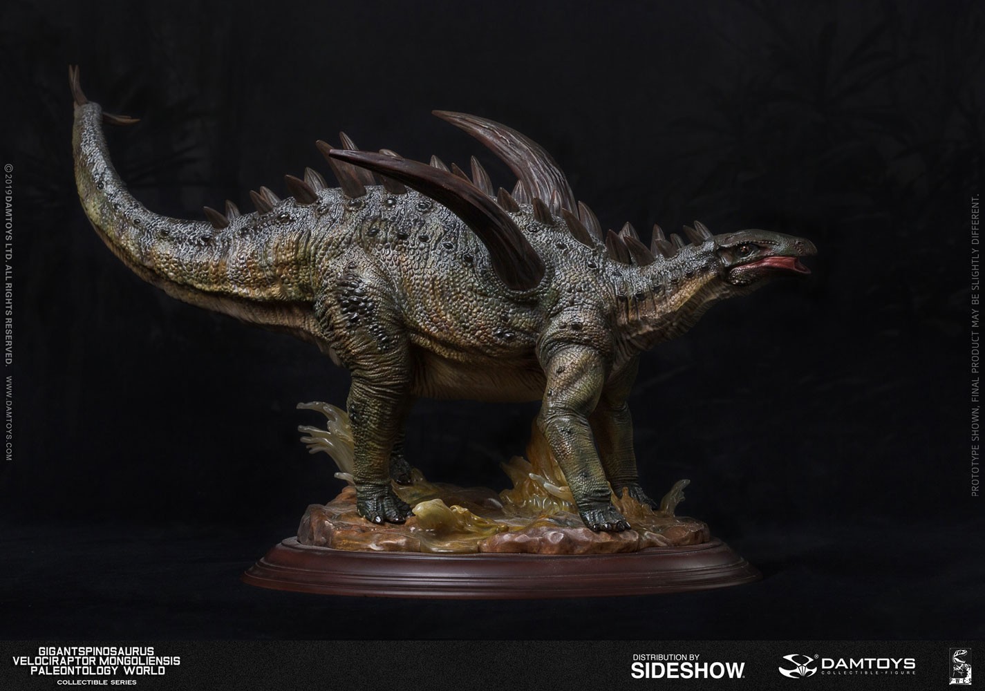 Gigantspinosaurus Statues  (Prototype Shown) View 1