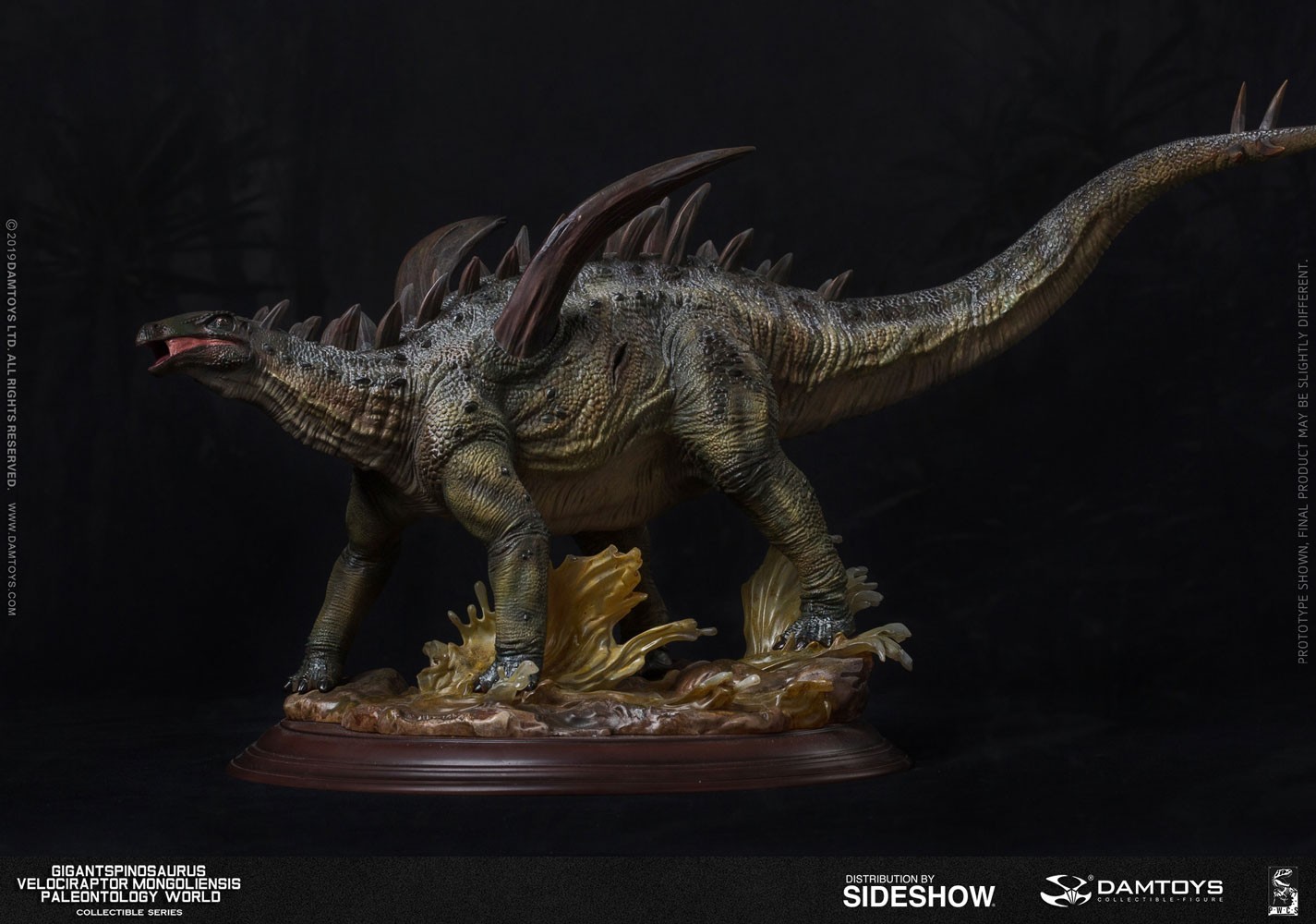 Gigantspinosaurus Statues  (Prototype Shown) View 3