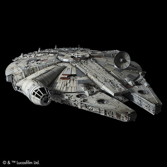 Vintage Star Wars Millennium Falcon Action Figure Carrying