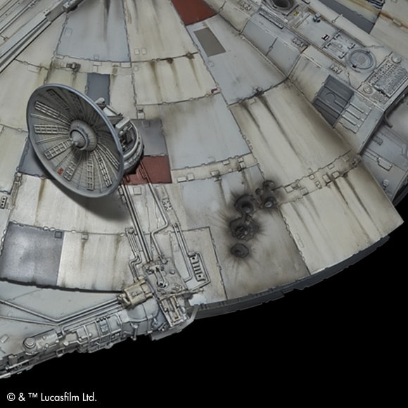 Star Wars Millennium Falcon Model Kit  (Prototype Shown) View 16