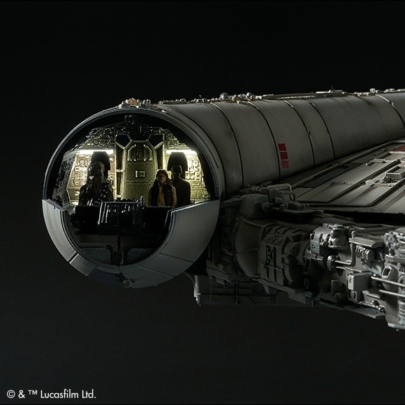 Star Wars Millennium Falcon Model Kit  (Prototype Shown) View 19