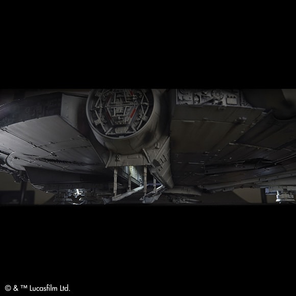 Star Wars Millennium Falcon Model Kit  (Prototype Shown) View 21