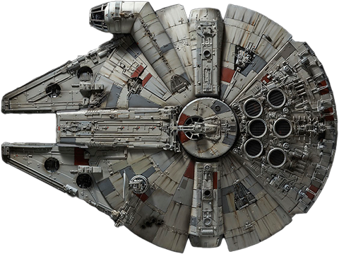 Amazon.com: BANDAI Hobby 1/144 Millennium Falcon Star Wars