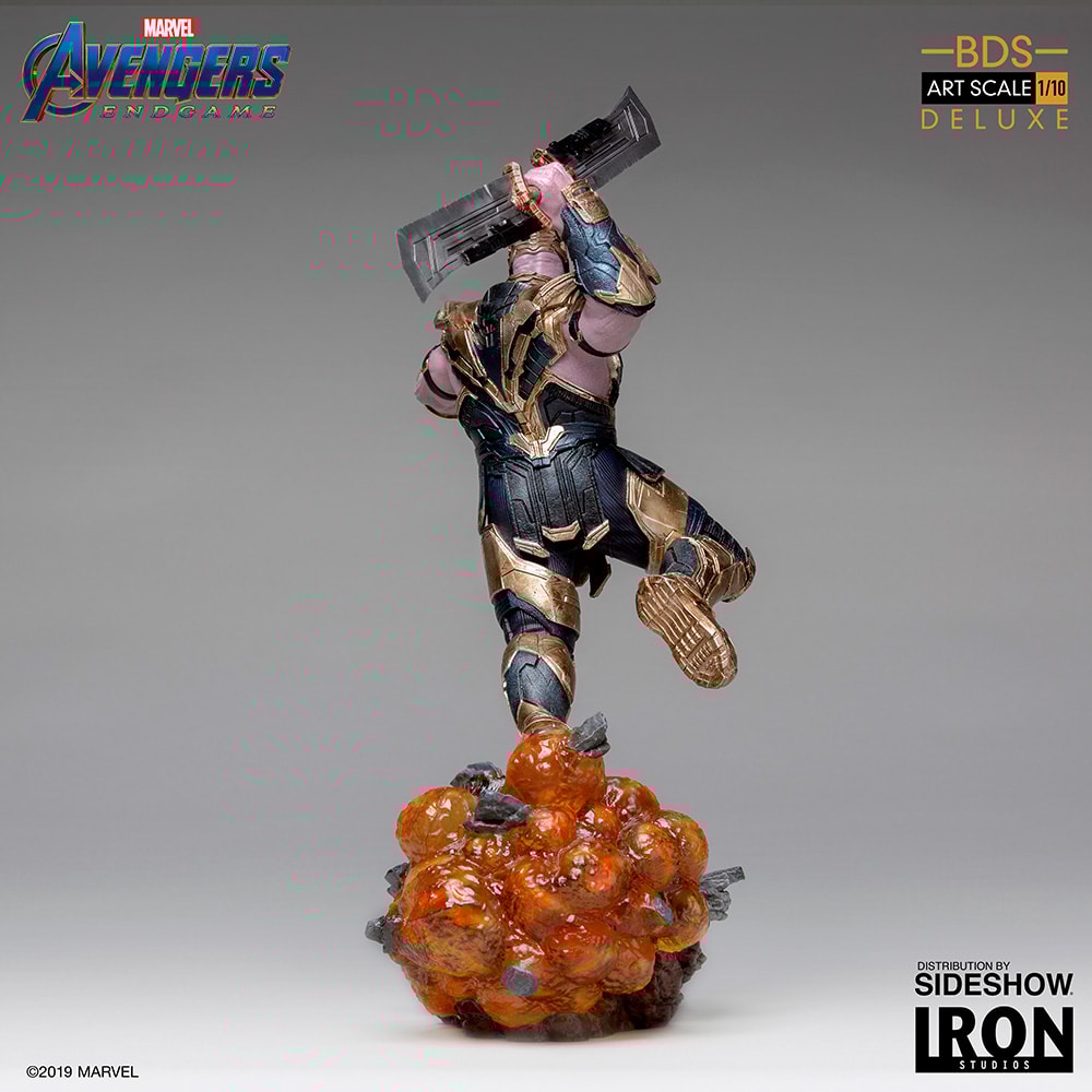 MARVEL THANOS サノス iron studios 1/10 Thanos 1:10 Scale Statue by Iron Studios | Sideshow Collectibles