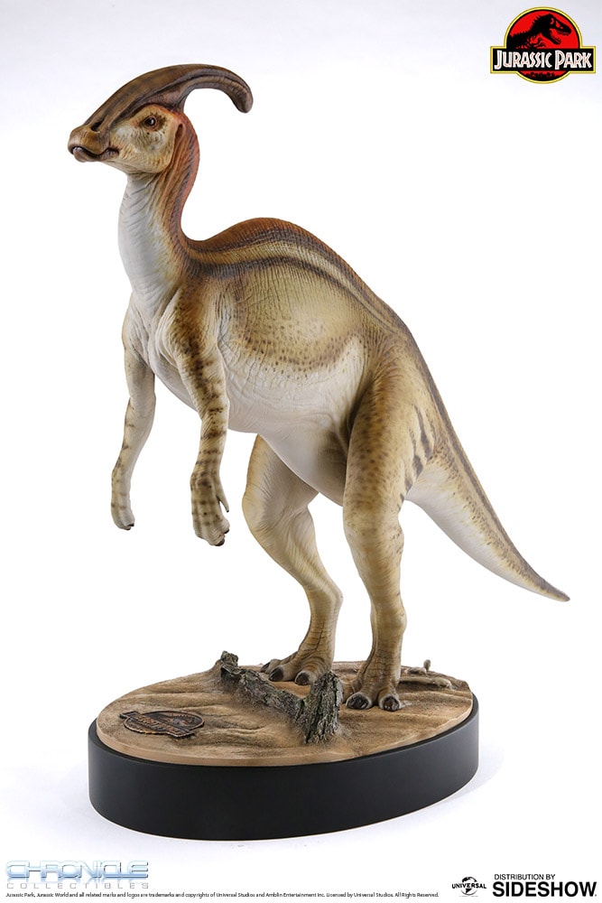 Jurassic Park Parasaurolophus Statues  (Prototype Shown) View 1