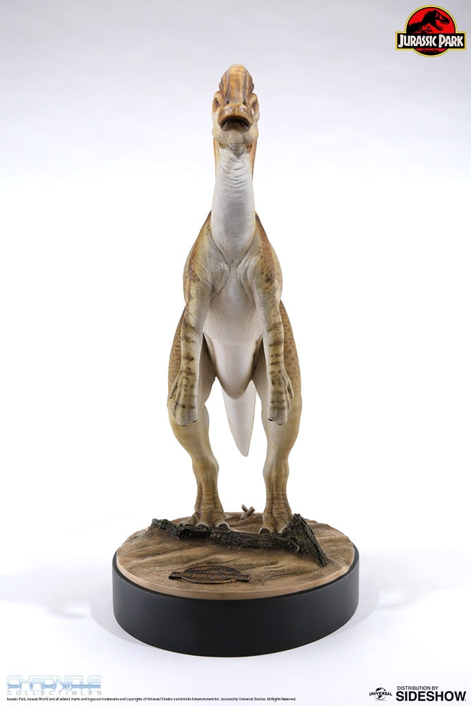 Jurassic Park Parasaurolophus Statues  (Prototype Shown) View 7