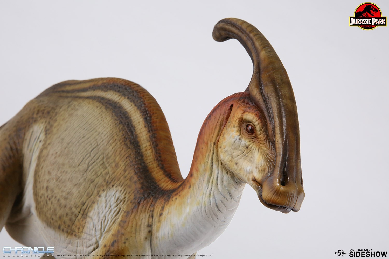 Jurassic Park Parasaurolophus Statues  (Prototype Shown) View 8