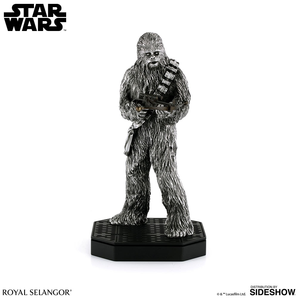 Star Wars Chewbacca Figurine Pewter Collectible  (Prototype Shown) View 1