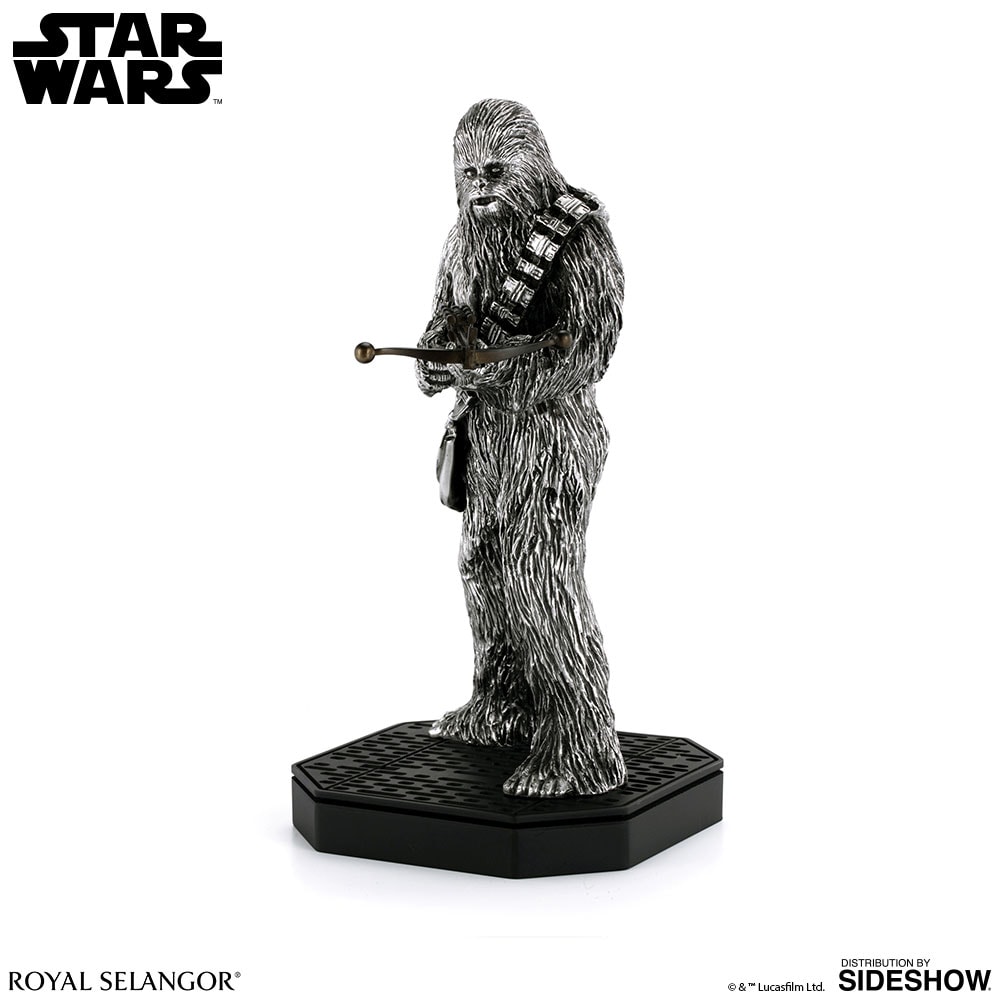 Star Wars Chewbacca Figurine Pewter Collectible  (Prototype Shown) View 2