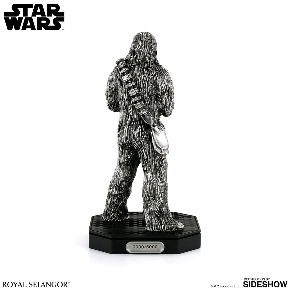 Star Wars Chewbacca Figurine Pewter Collectible  (Prototype Shown) View 4