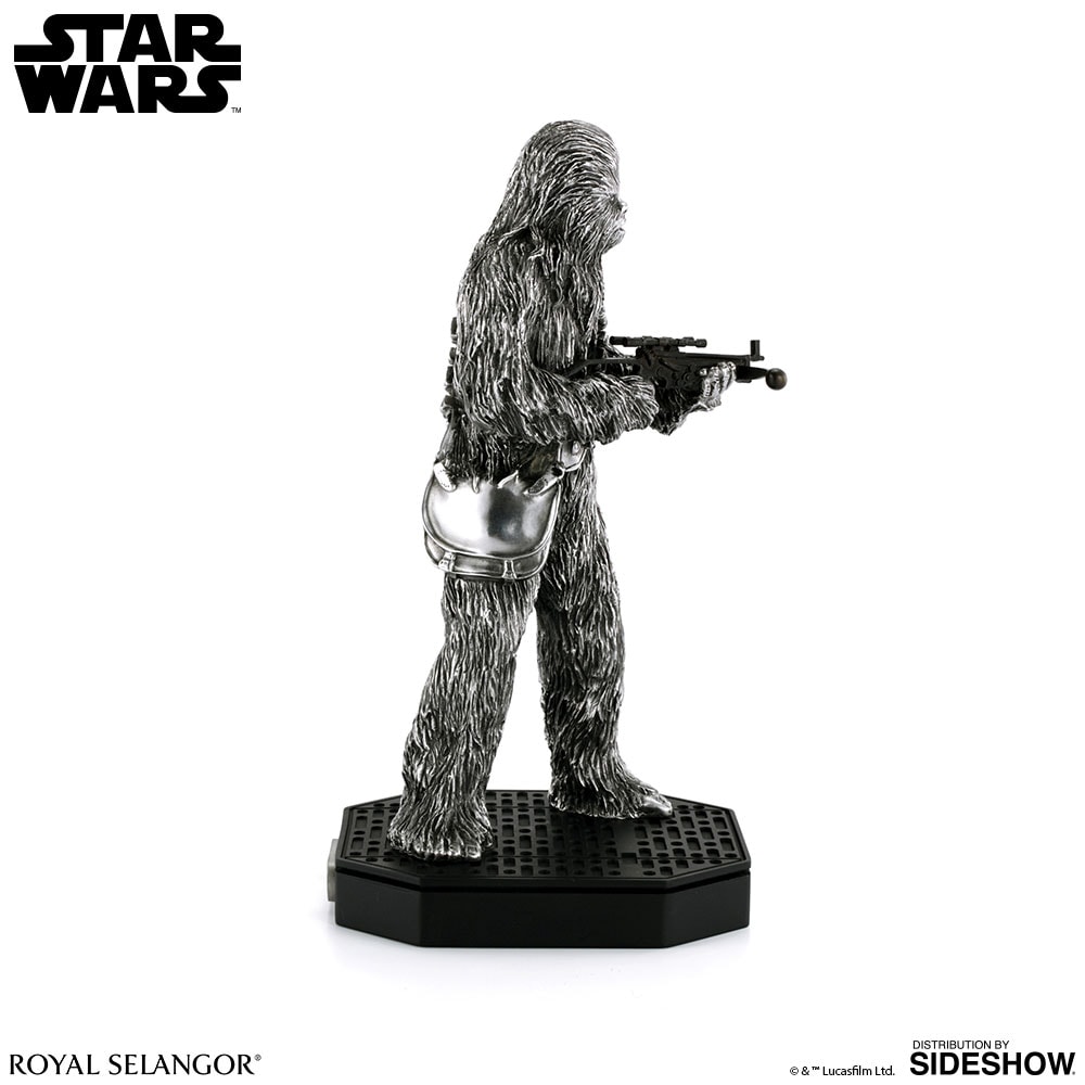 Star Wars Chewbacca Figurine Pewter Collectible  (Prototype Shown) View 5
