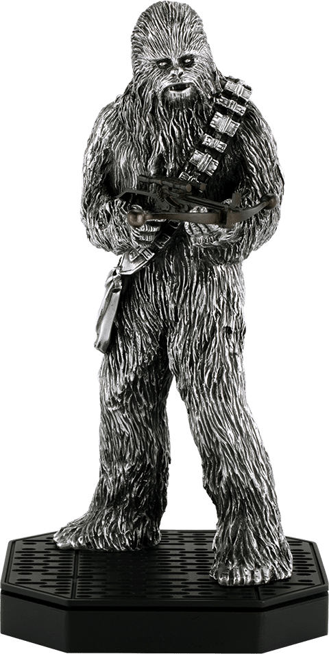 Star Wars Chewbacca Figurine Pewter Collectible  (Prototype Shown) View 9