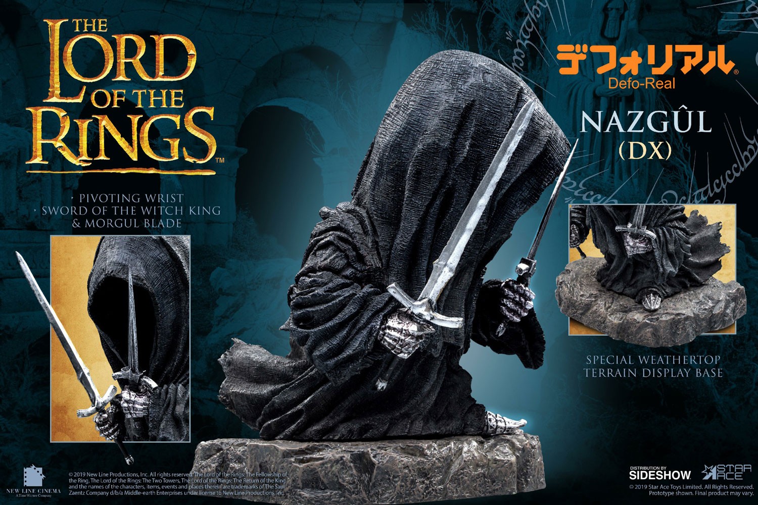 The Lord of the Rings Nazgul (Deluxe Version) Vinyl Collectible  (Prototype Shown) View 4