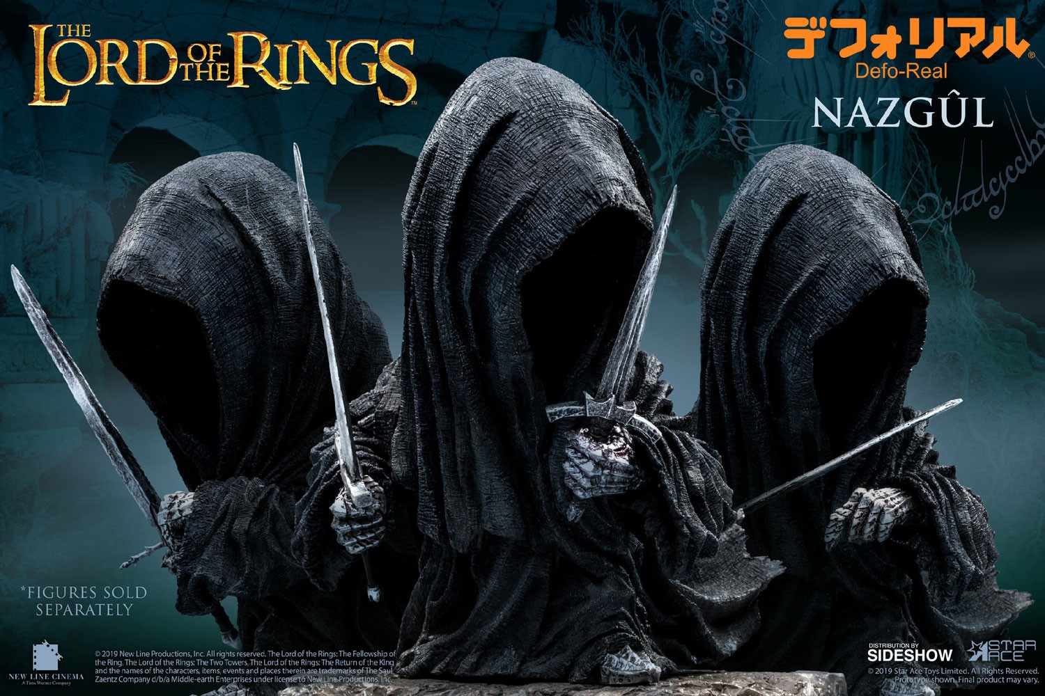 The Lord of the Rings Nazgul (Deluxe Version) Vinyl Collectible  (Prototype Shown) View 6