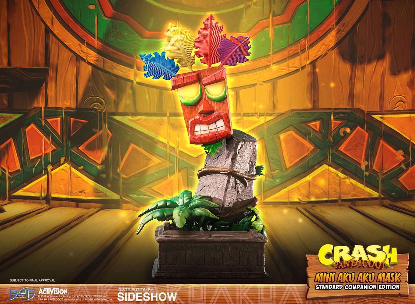 Mini Aku Aku Mask- Prototype Shown