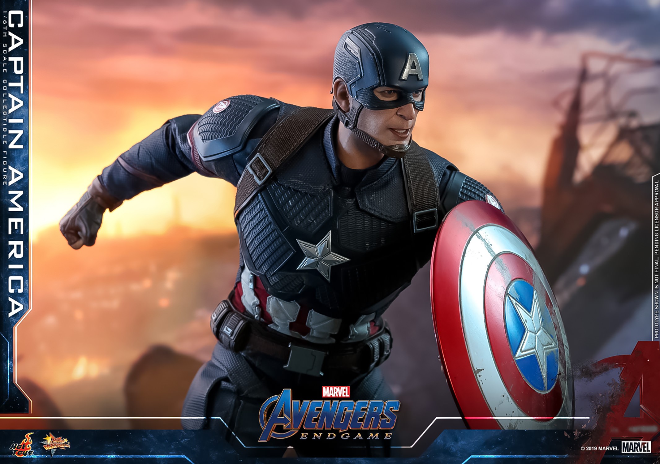 Endgame captain hot sale america hot toys